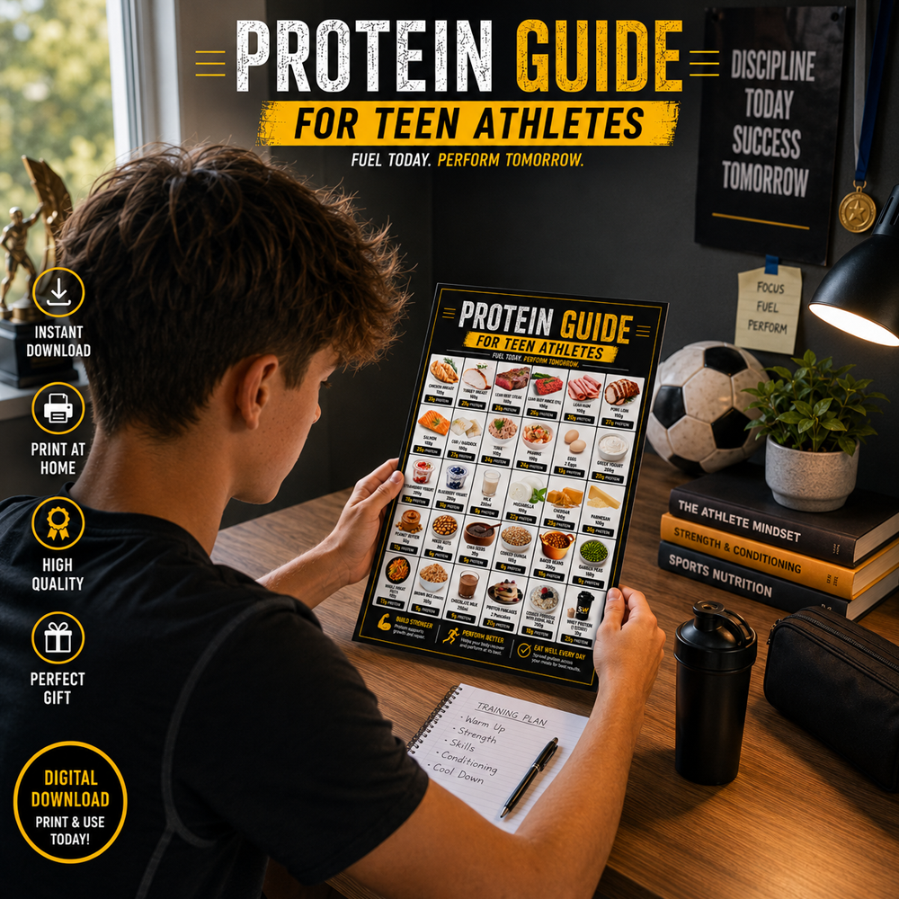 PROTEIN GUIDE FOR TEEN ATHLETES