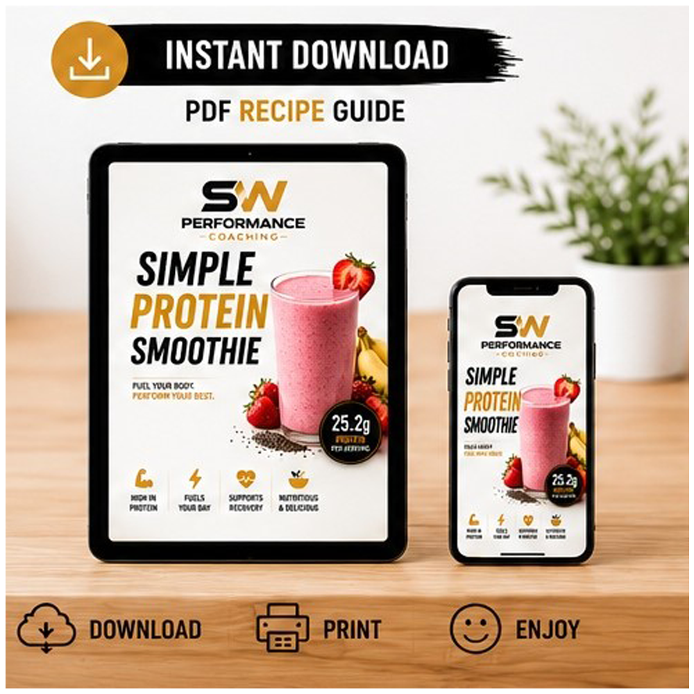 Simple Protein Smoothie Recipe – Teen Athlete Nutrition Guide
