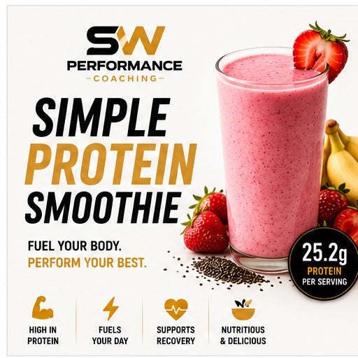 Simple Protein Smoothie Recipe – Teen Athlete Nutrition Guide